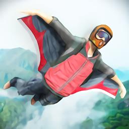 翼装高空跳伞模拟器3d游戏(WingSuit Simulator 3D)