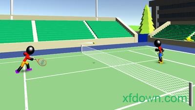 火柴人3d网球(Stickman 3D Tennis) v1.03 安卓版 2