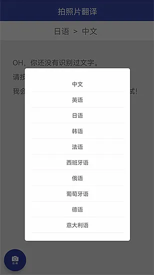 拍照片翻译中文软件 v1.8.0 安卓版 1