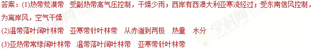 2018年高考地理热点题型和提分秘籍专题17自然地理环境的差异性【解析】 2018年高考地理热点题型和提分秘籍专题17自然地理环境的差异性【解析】
