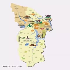 安徽省淮南市旅游地图