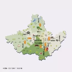 安徽省黄山市旅游地图