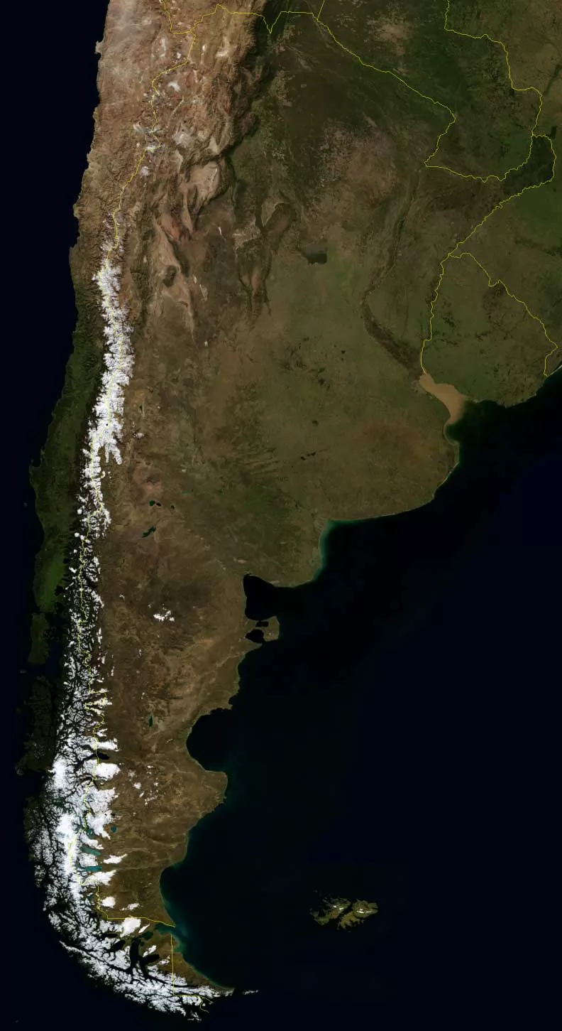 阿根廷地形地貌图片