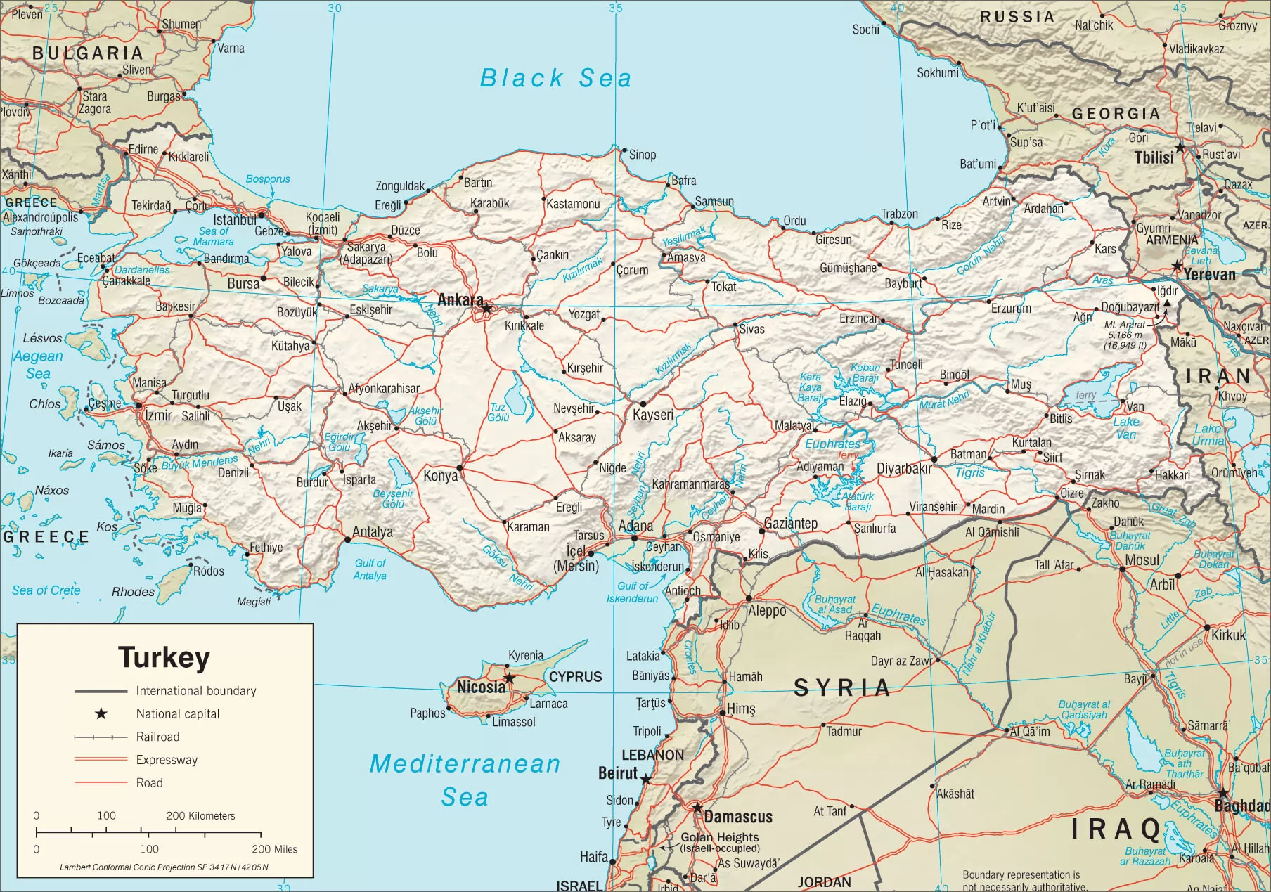 土耳其地图 库存照片. 图片 包括有 映射, 旅行, 资本, 叙利亚, 国家（地区）, 聚会所, 国界的 - 173984502