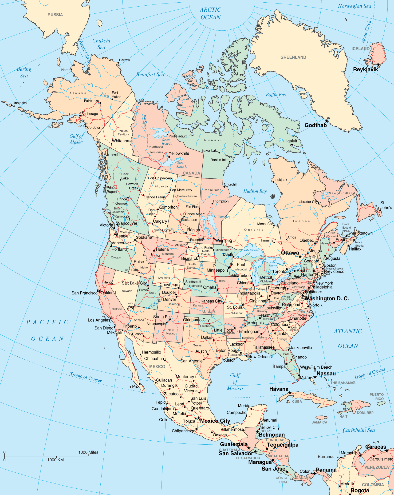 美国北卡州地图图片