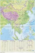 中国地图地形版高清大图