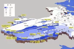 中国冰川分布图