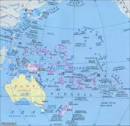 大洋洲政区图
