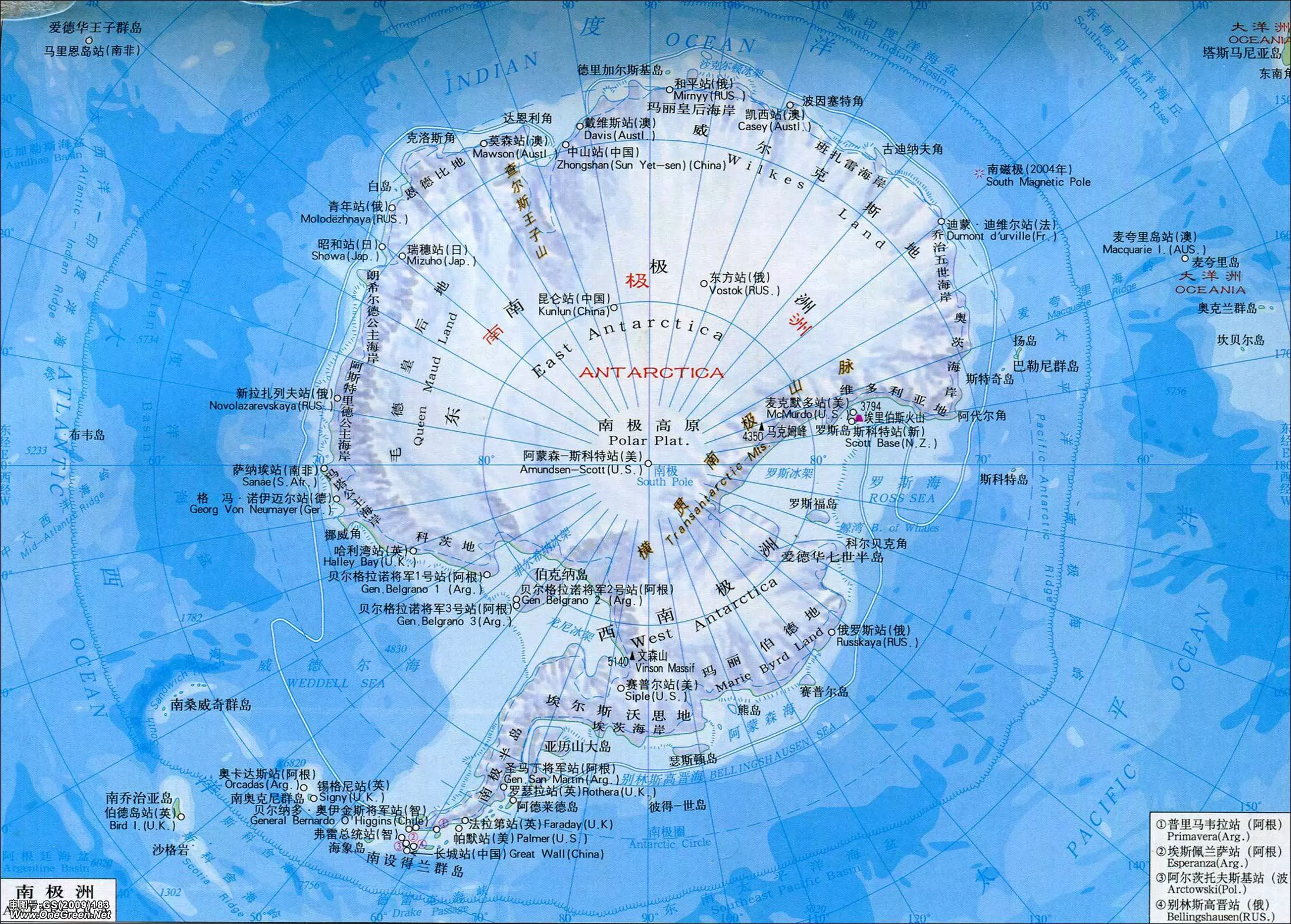 七大洲高清地图和介绍，值得收藏 - 知乎