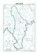 稻城县标准地图