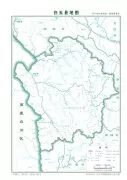 白玉县标准地图