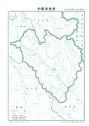  四川甘孜炉霍县地图自然地理版 