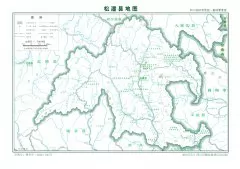 松潘县标准地图