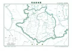 筠连县标准地图