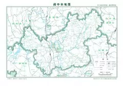 阆中市标准地图