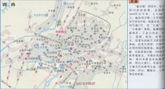 西昌城区旅游地图