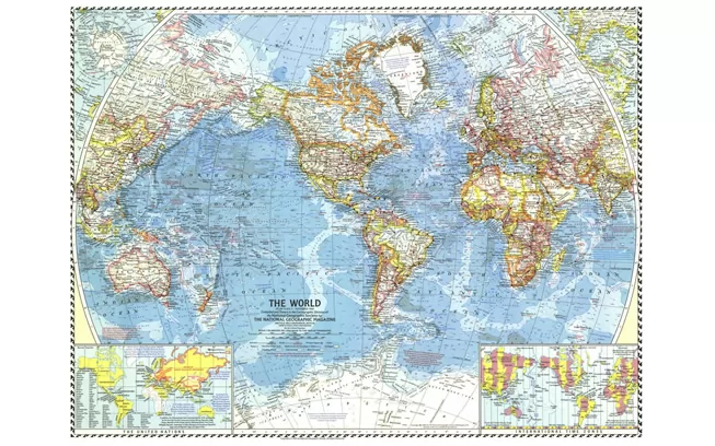 世界地图高清版大图(23) - 世界地图全图 - 地理教师网