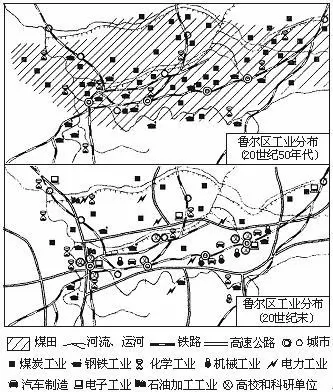 高考地理试题工业