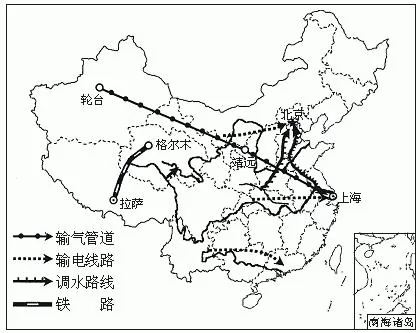 中国地理分区,高考地理试题