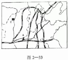 中国地理分区,高考地理试题