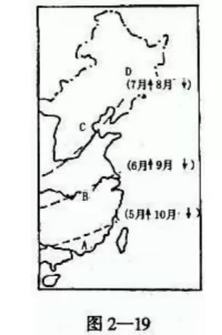 高考地理试题 大气 高考地理试题 大气